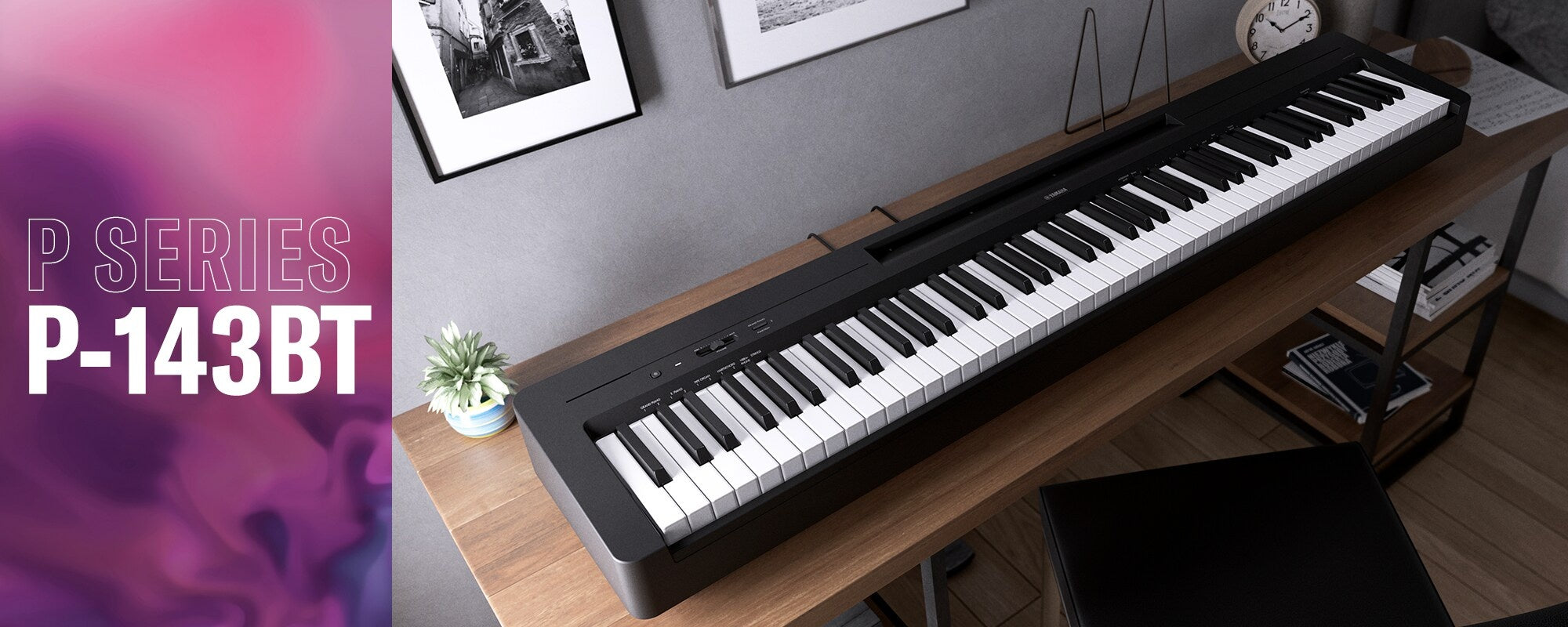 Đàn Piano Điện Yamaha P-143BT (Có Bluetooth)