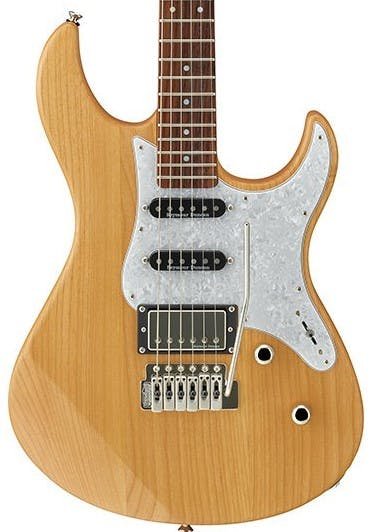 Đàn Guitar Điện Yamaha PAC612VIIX, Yellow Natural Satin Pacifica
