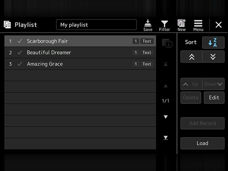 Smart Chord trên Yamaha SX720