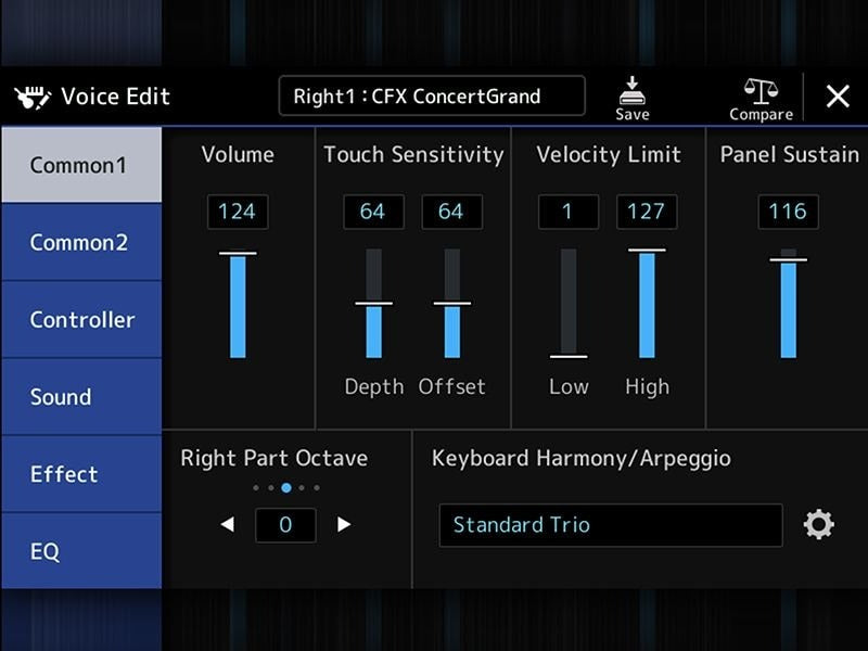 Preset Voices đã sẵn sàng để chơi ngay khi mở hộp, nhưng đối với những người yêu thích tinh chỉnh