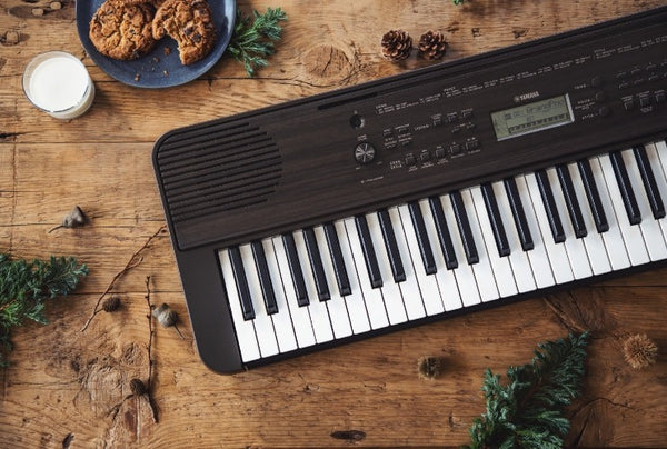 Đàn Organ Yamaha PSR-E360 màu Dark Walnut