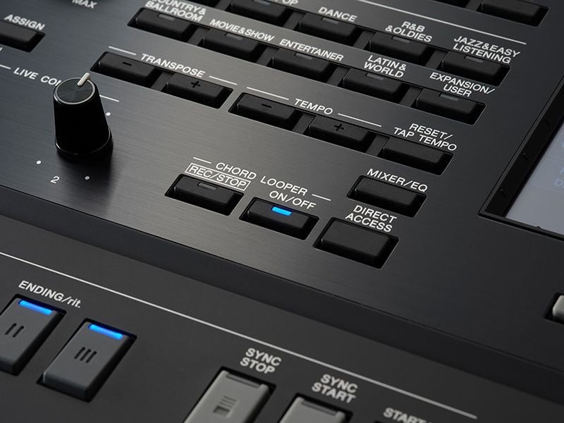 Chord Looper trên Yamaha SX920