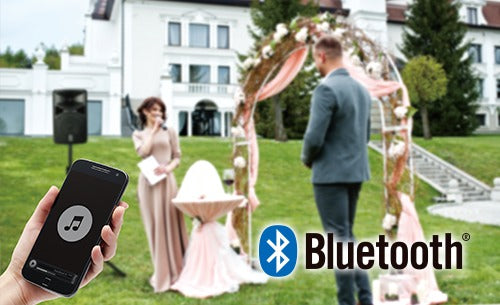 Phát trực tuyến âm thanh không dây Bluetooth® trên Yamaha Stagepas 600BT