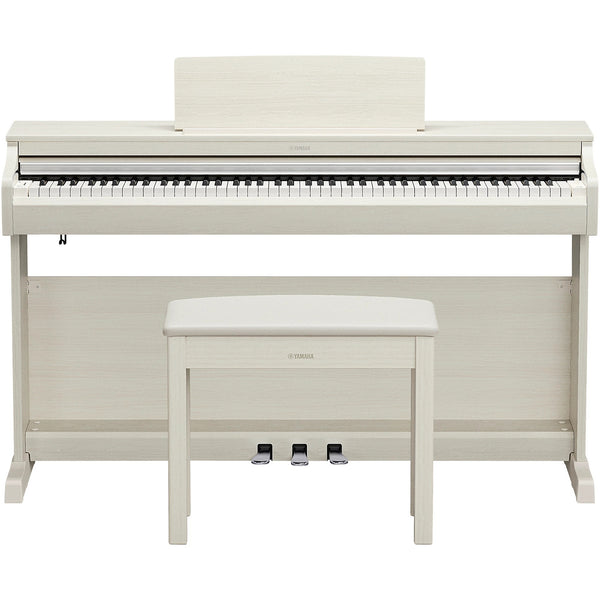 Đàn Piano Điện Yamaha YDP-166 (Kèm ghế + Adapter PA300) màu White Birch