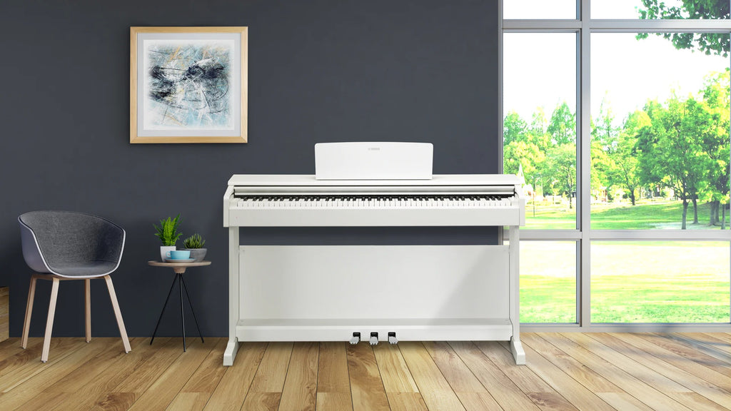 Yamaha Arius YDP-144, White đem lại sự sang trọng cho căn nhà của bạn