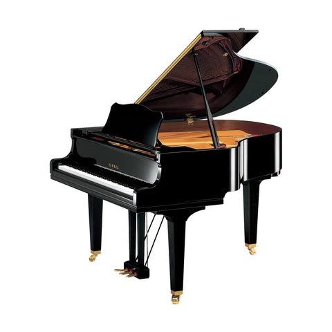 Yamaha GC1 Grand Piano, Polished Ebony