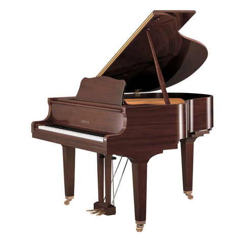 Yamaha GC1 Grand Piano, Polished Mahogany