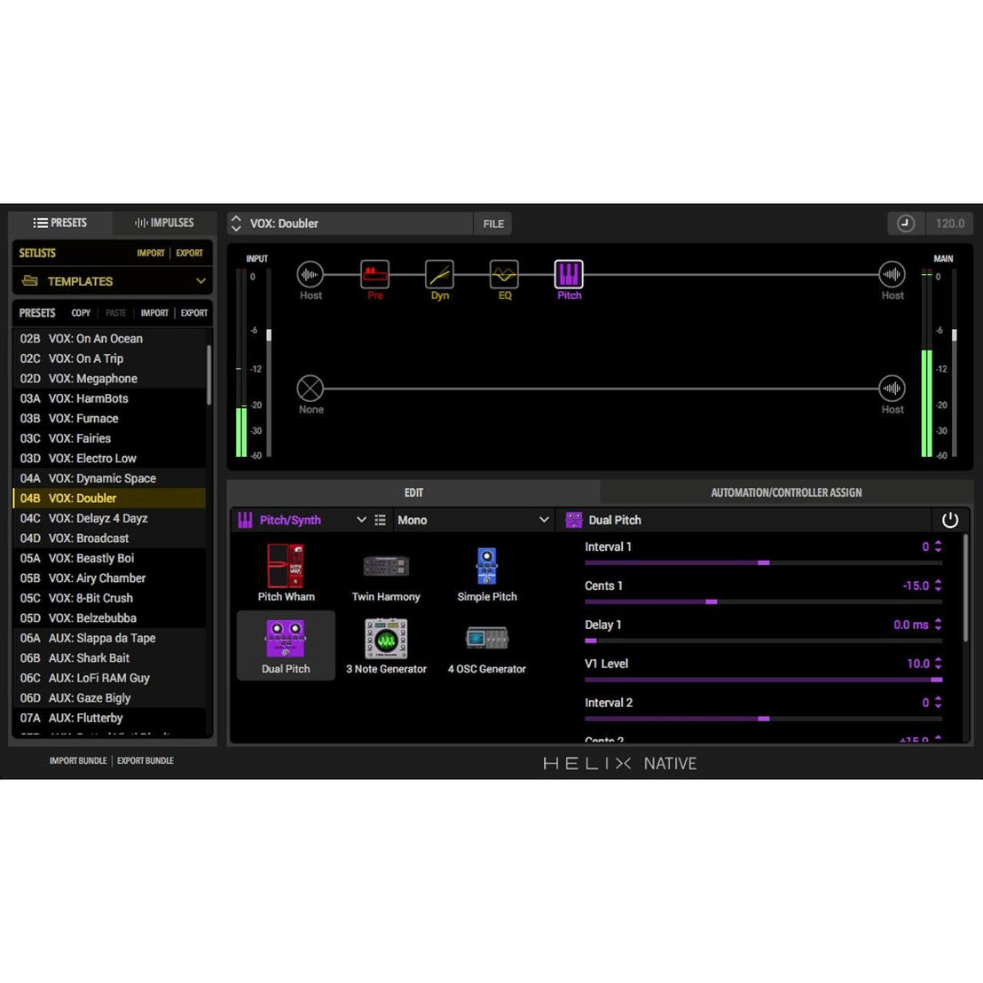 Amp & Effect Plugin Guitar Line 6 Helix Native-Mai Nguyên Music