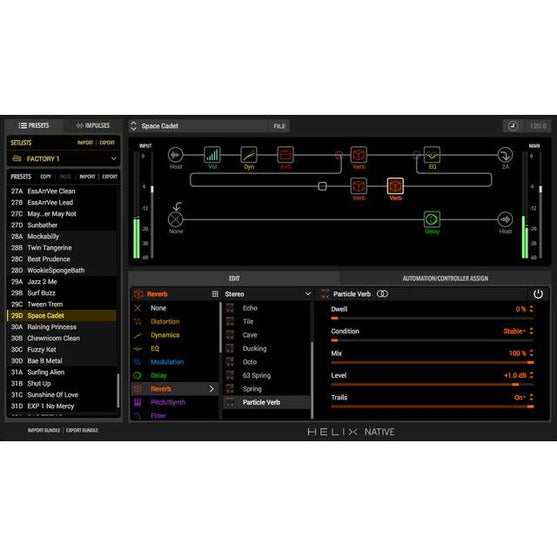 Amp & Effect Plugin Guitar Line 6 Helix Native-Mai Nguyên Music