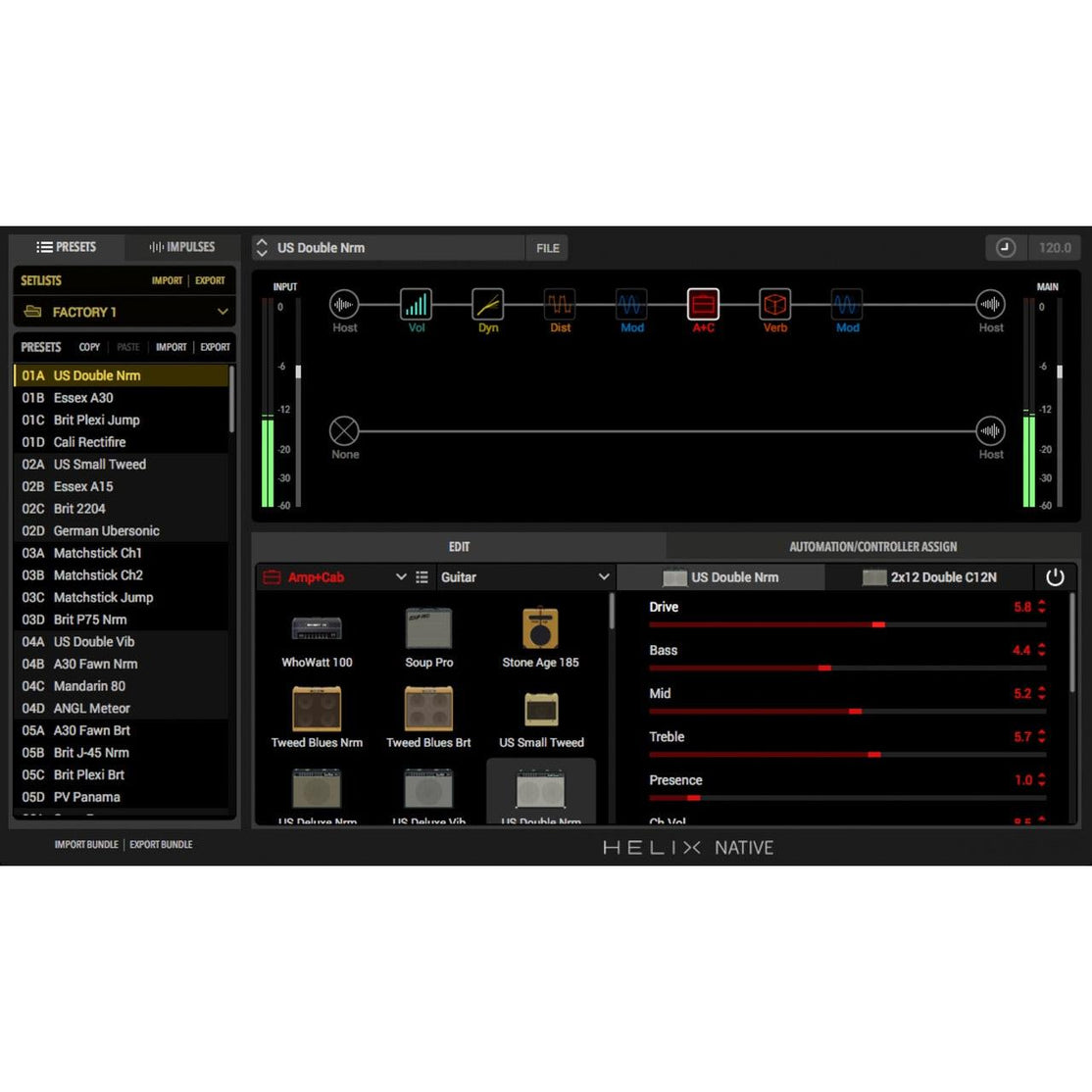 Amp & Effect Plugin Guitar Line 6 Helix Native-Mai Nguyên Music