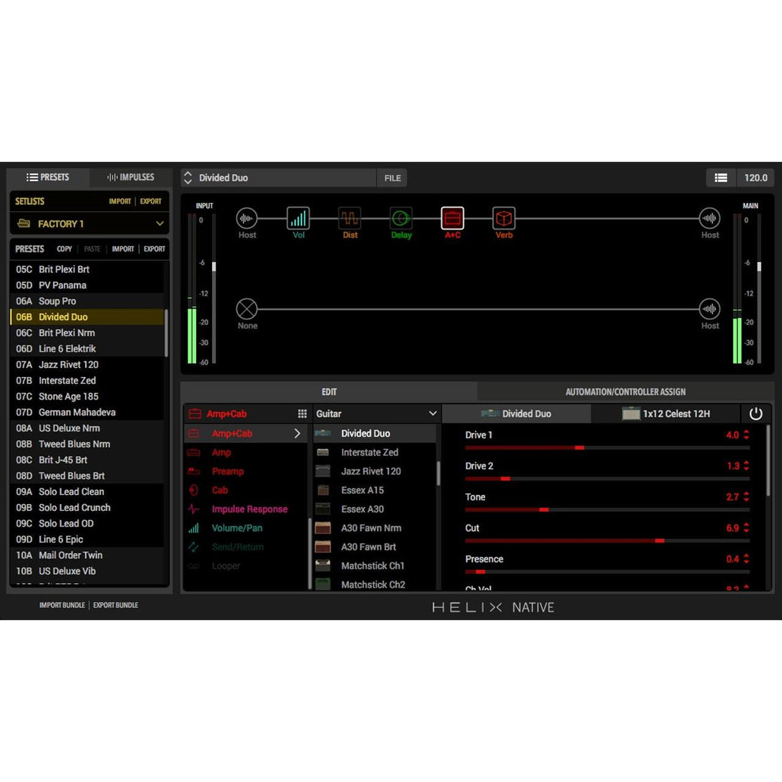 Amp & Effect Plugin Guitar Line 6 Helix Native-Mai Nguyên Music