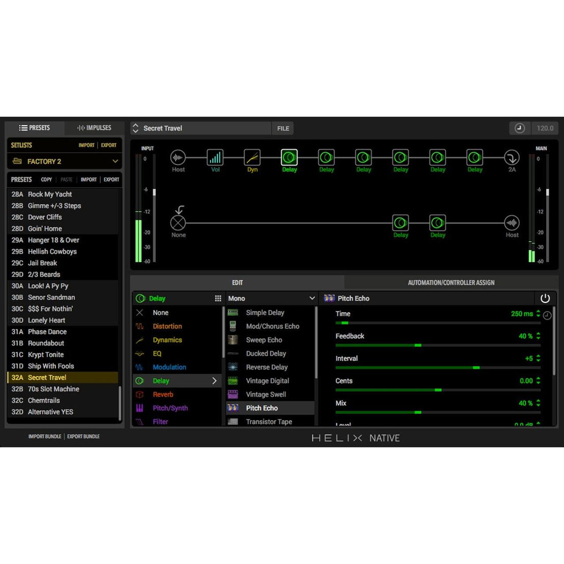 Amp & Effect Plugin Guitar Line 6 Helix Native-Mai Nguyên Music