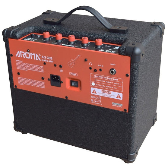 Ampifier Guitar Bass Aroma AG-30B-Mai Nguyên Music