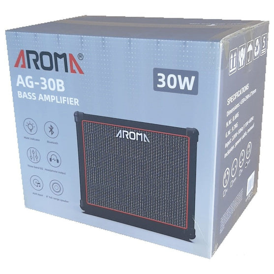 Ampifier Guitar Bass Aroma AG-30B-Mai Nguyên Music