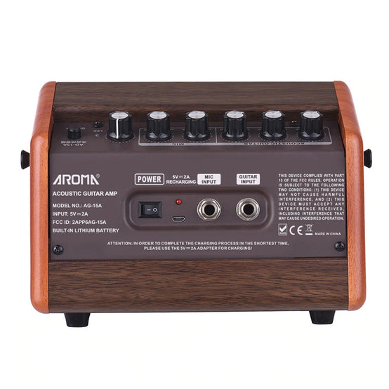 Amplifier Acoustic Guitar Aroma AG-15A - Combo-Mai Nguyên Music