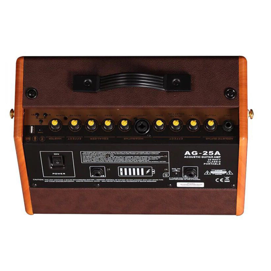 Amplifier Acoustic Guitar Aroma AG-25A - Combo-Mai Nguyên Music