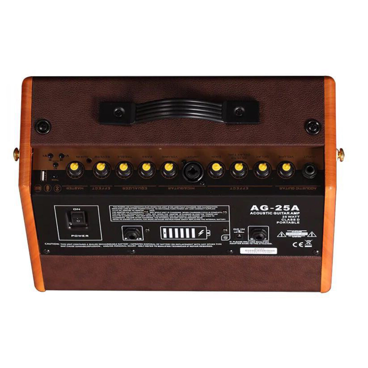 Amplifier Acoustic Guitar Aroma AG-25A - Combo-Mai Nguyên Music