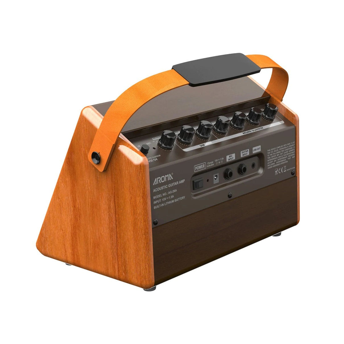 Amplifier Acoustic Guitar Aroma AG-26A - Combo-Mai Nguyên Music