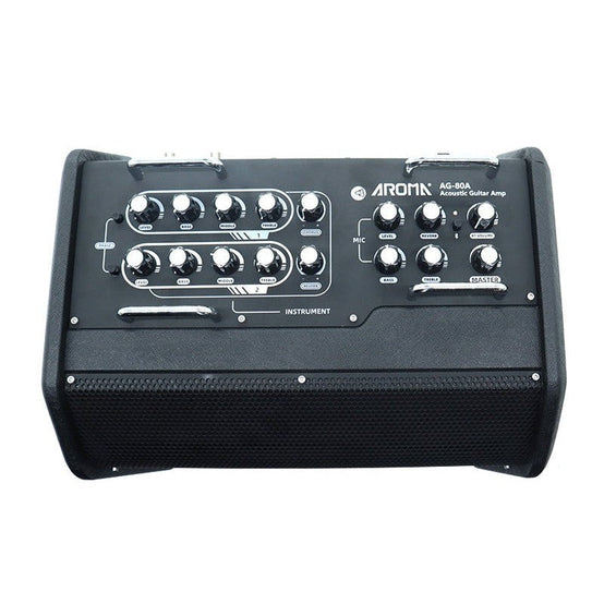 Amplifier Acoustic Guitar Aroma AG-80A - Combo-Mai Nguyên Music