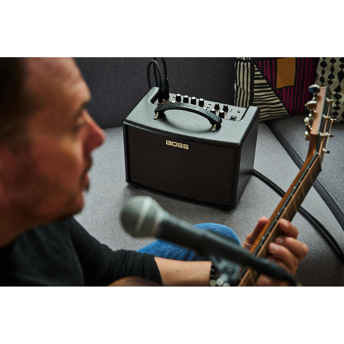 Amplifier Acoustic Guitar Boss AC-22LX-Mai Nguyên Music