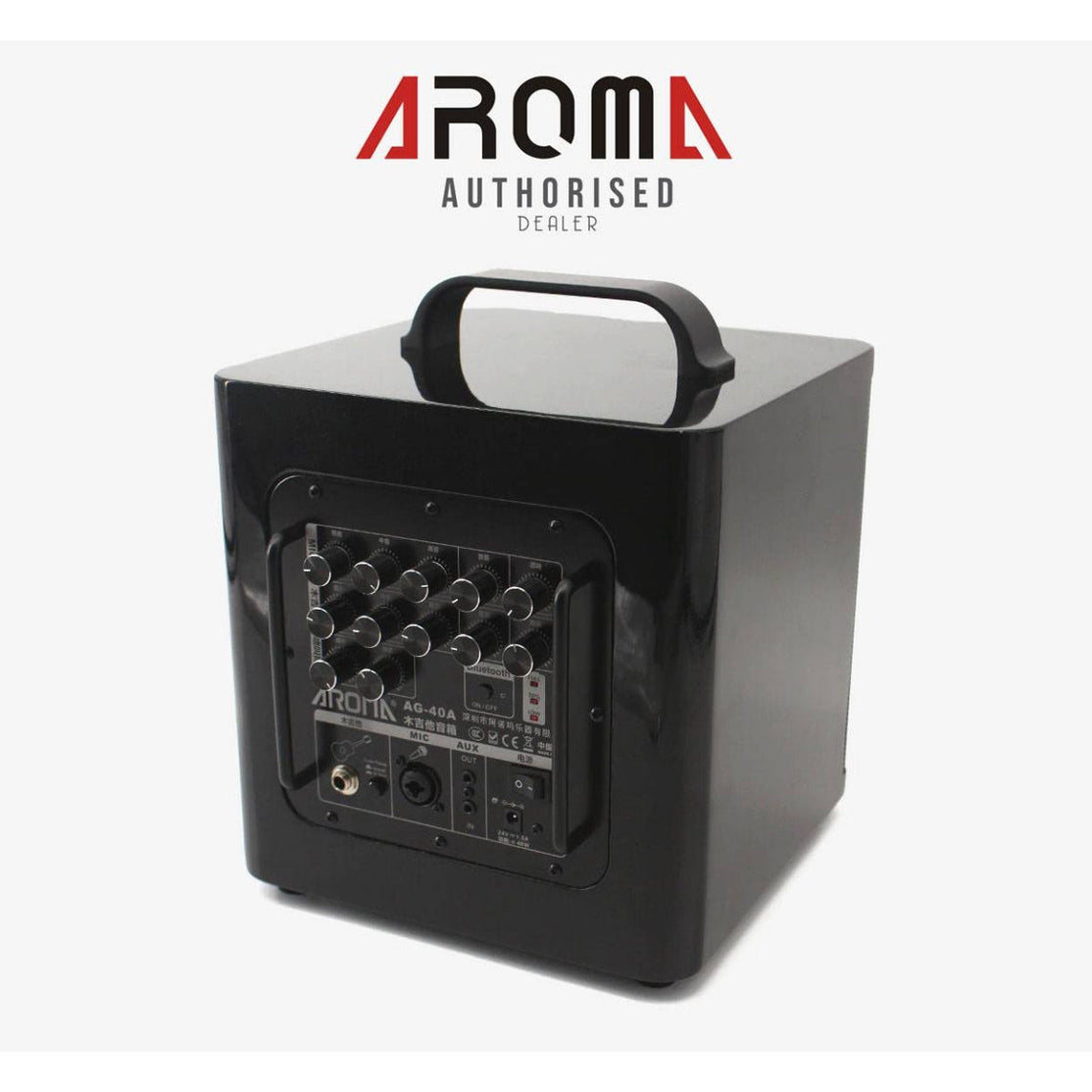 Amplifier Acoustic Guitar Combo AG-40A, Black - Combo-Mai Nguyên Music