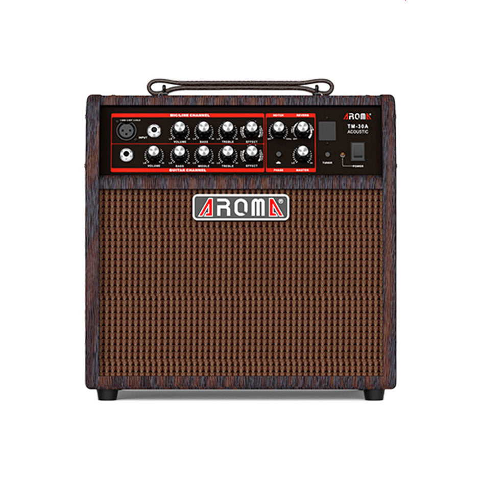 Amplifier Acoustic Guitar Combo Aroma TM-30A-Mai Nguyên Music