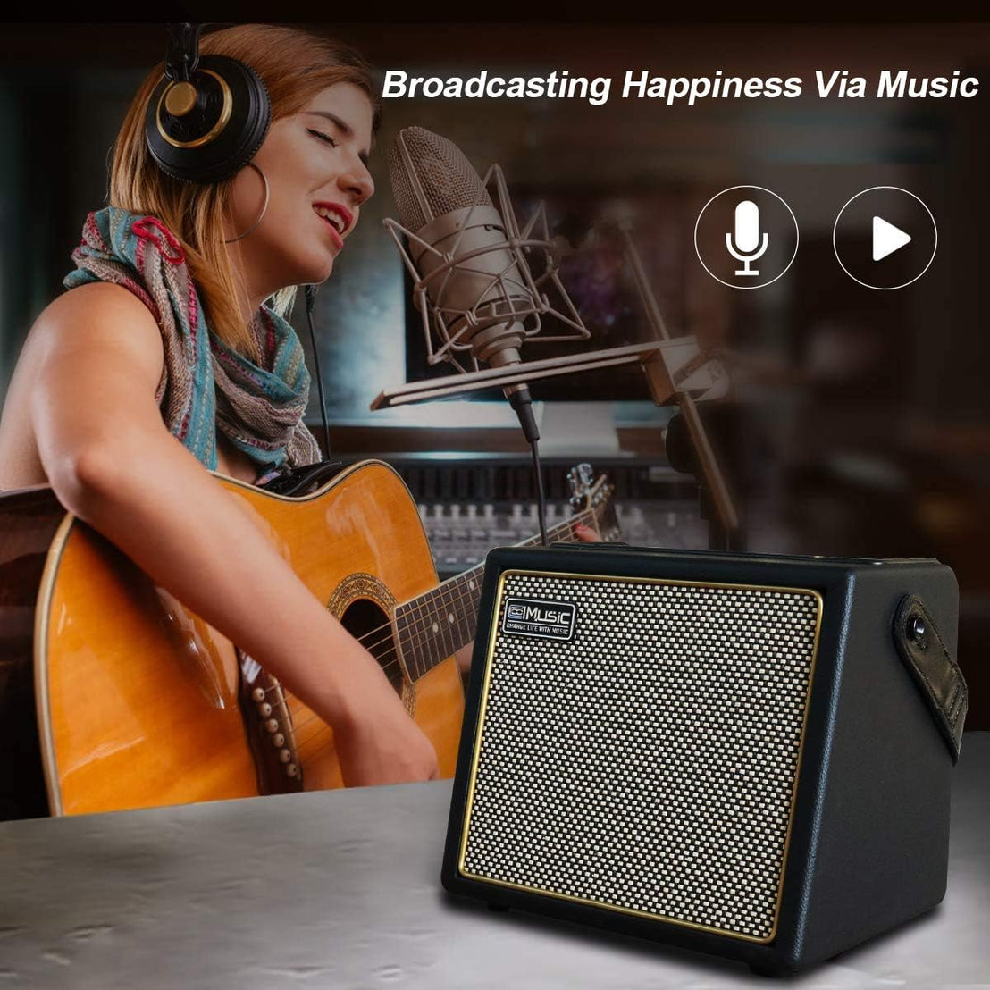 Amplifier Acoustic Guitar Coolmusic BP-Mini-Mai Nguyên Music