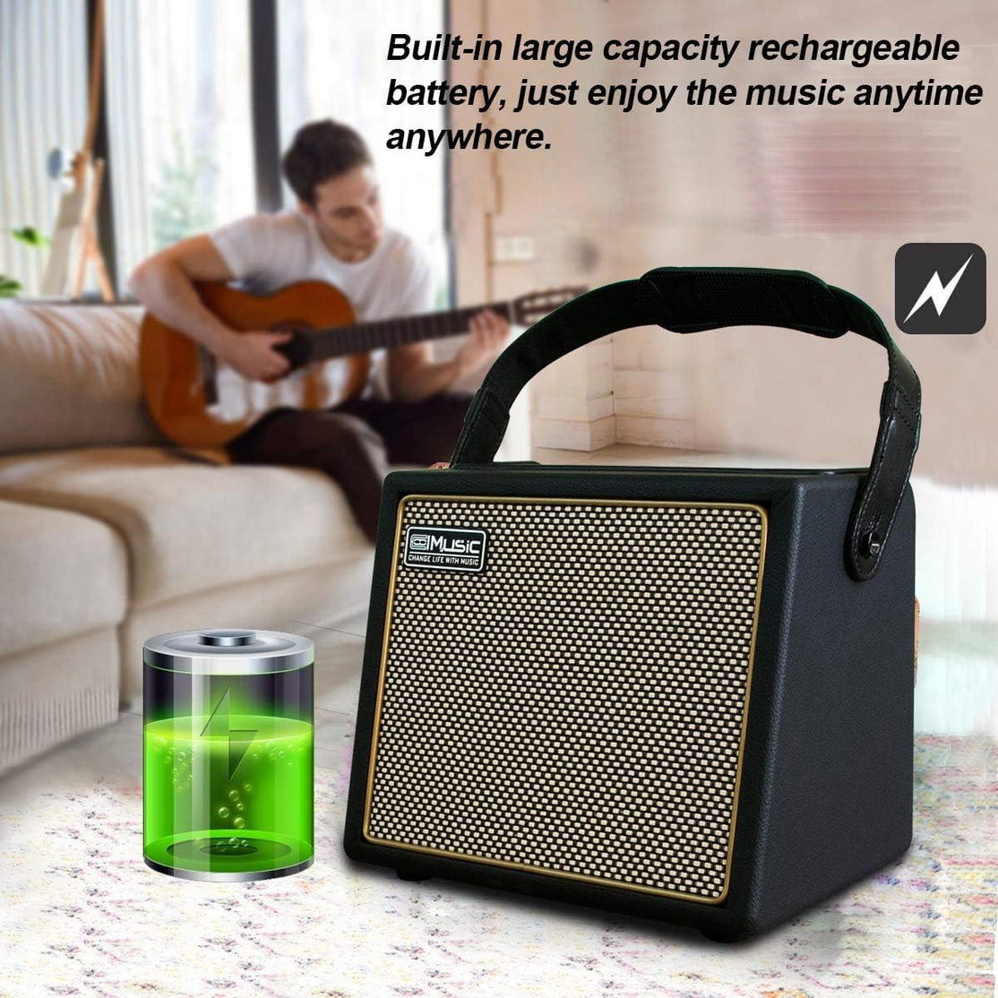 Amplifier Acoustic Guitar Coolmusic BP-Mini-Mai Nguyên Music
