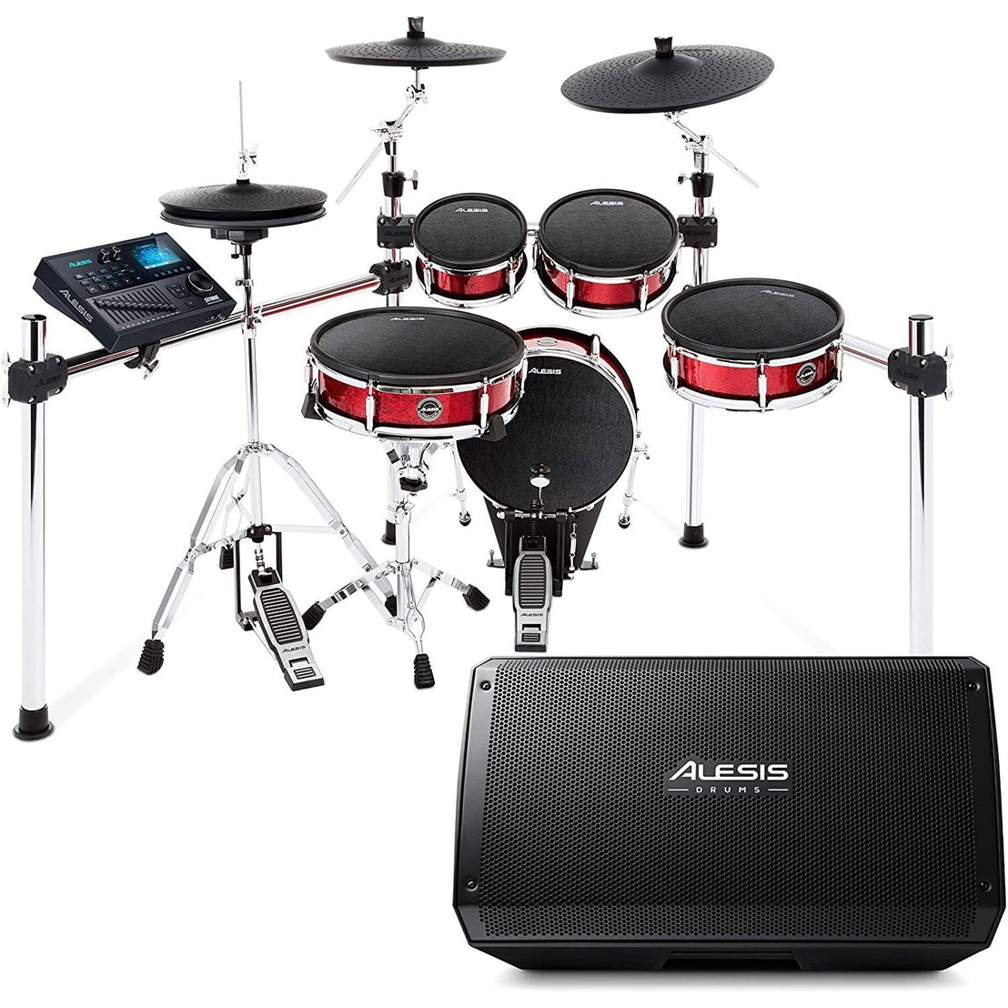 Amplifier Alesis Strike Amp 12 - Combo-Mai Nguyên Music