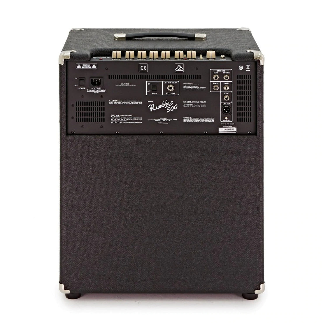 Amplifier Bass Guitar Combo Fender Rumble 500 V3, 230V EU-Mai Nguyên Music