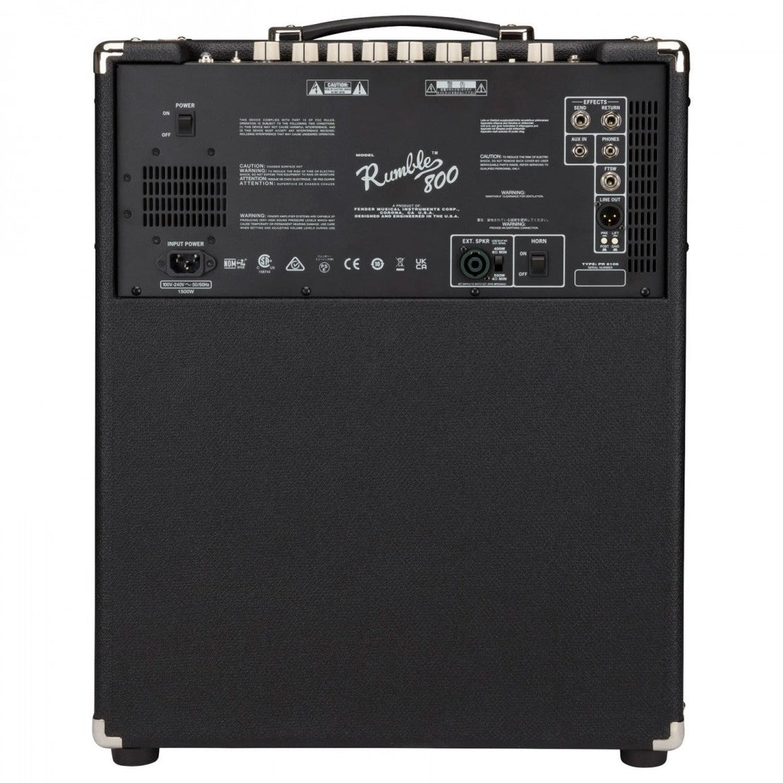 Amplifier Bass Guitar Fender Rumble 800 - Combo-Mai Nguyên Music
