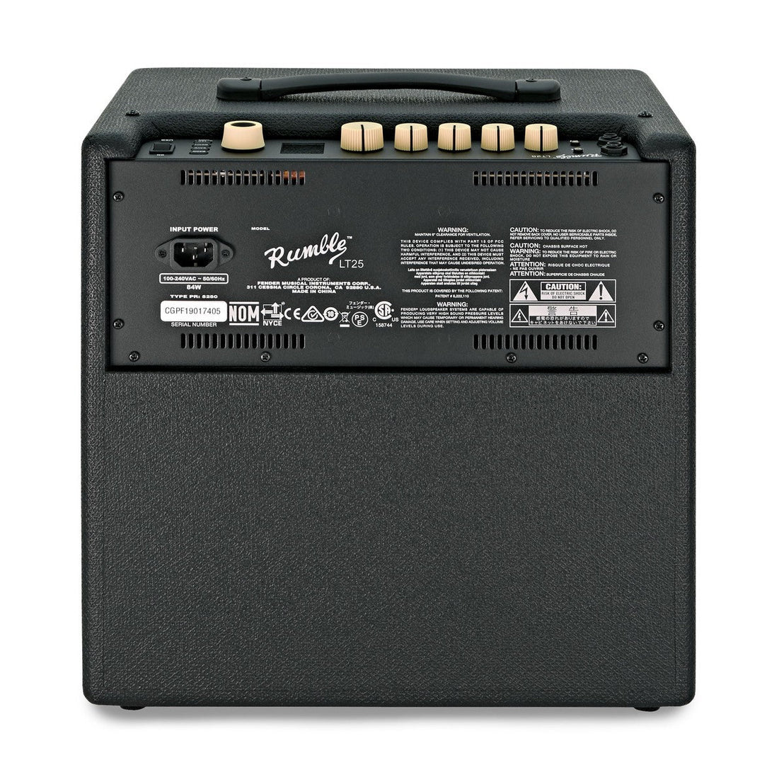 Amplifier Bass Guitar Fender Rumble LT25, 230V UK - Combo-Mai Nguyên Music