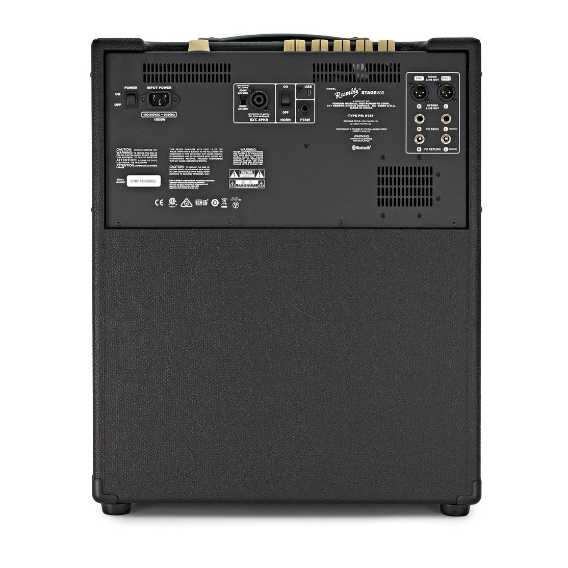 Amplifier Bass Guitar Fender Rumble Stage 800 V3, 230V EU - Combo-Mai Nguyên Music