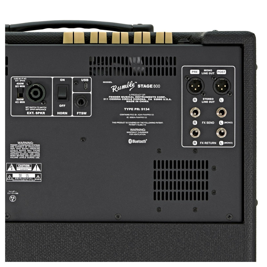 Amplifier Bass Guitar Fender Rumble Stage 800 V3, 230V UK - Combo-Mai Nguyên Music