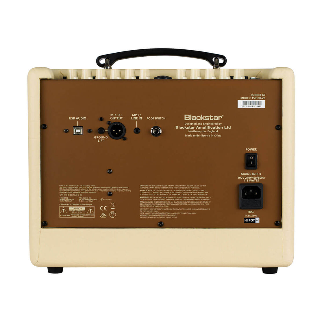 Amplifier Blackstar Sonnet 60 60-watt - Combo-Mai Nguyên Music