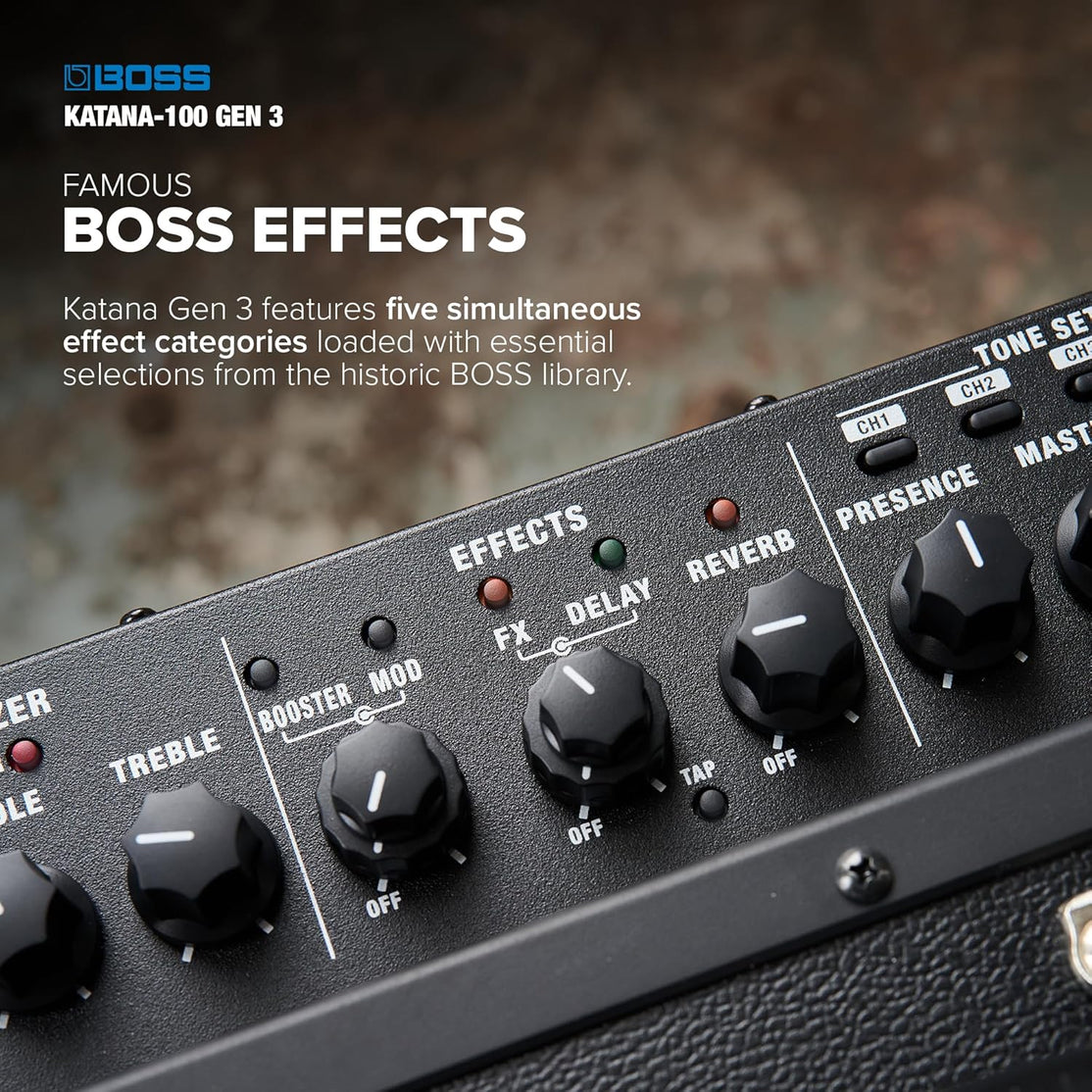 Amplifier Boss Katana 100 Gen 3 100-watt - Combo-Mai Nguyên Music