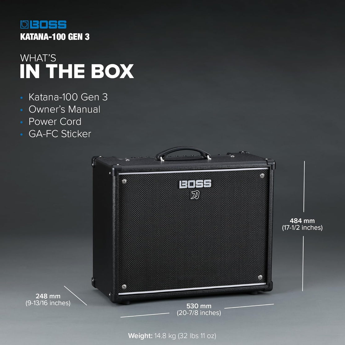 Amplifier Boss Katana 100 Gen 3 100-watt - Combo-Mai Nguyên Music