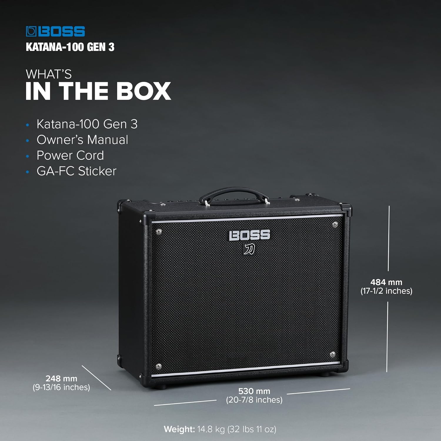 Amplifier Boss Katana 100 Gen 3 100-watt - Combo-Mai Nguyên Music