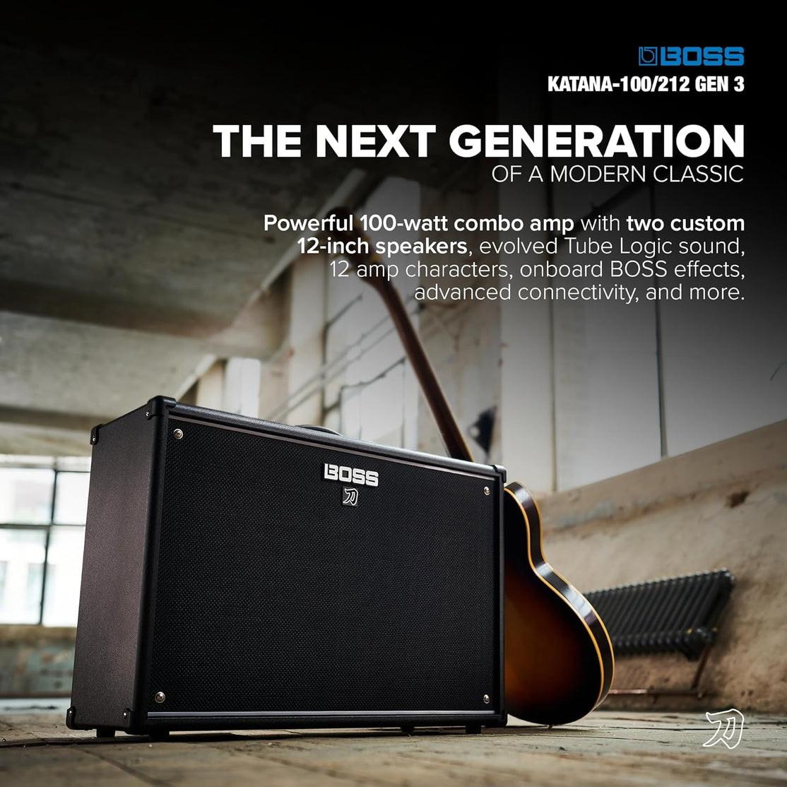 Amplifier Boss Katana-100/212 Gen 3 100-watt - Combo-Mai Nguyên Music