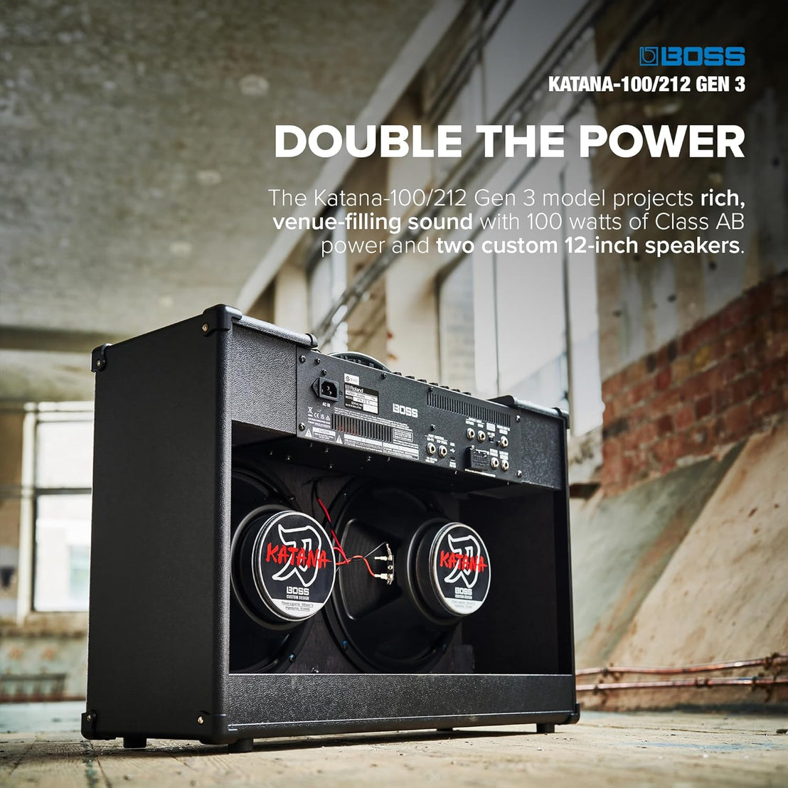 Amplifier Boss Katana-100/212 Gen 3 100-watt - Combo-Mai Nguyên Music