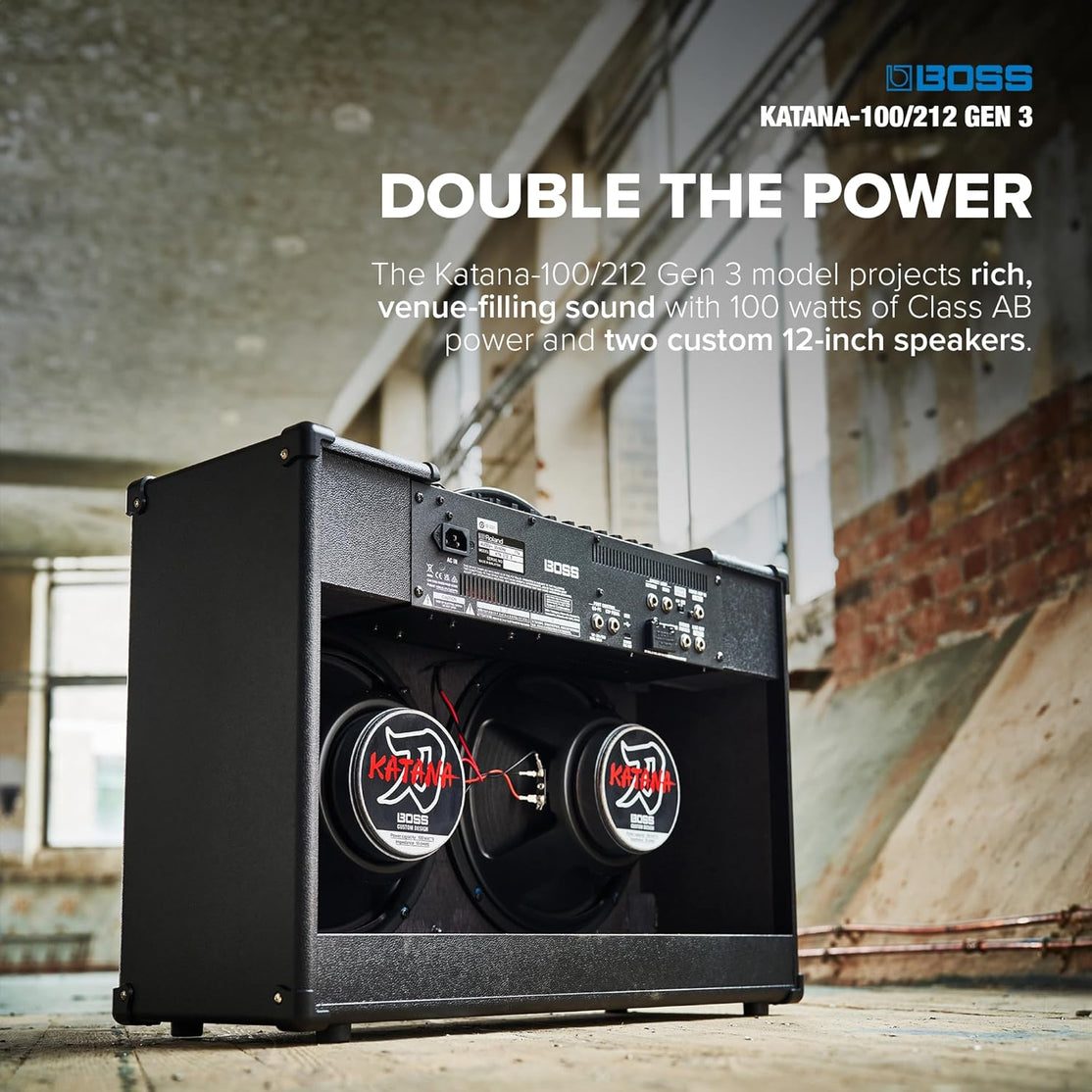 Amplifier Boss Katana-100/212 Gen 3 100-watt - Combo-Mai Nguyên Music
