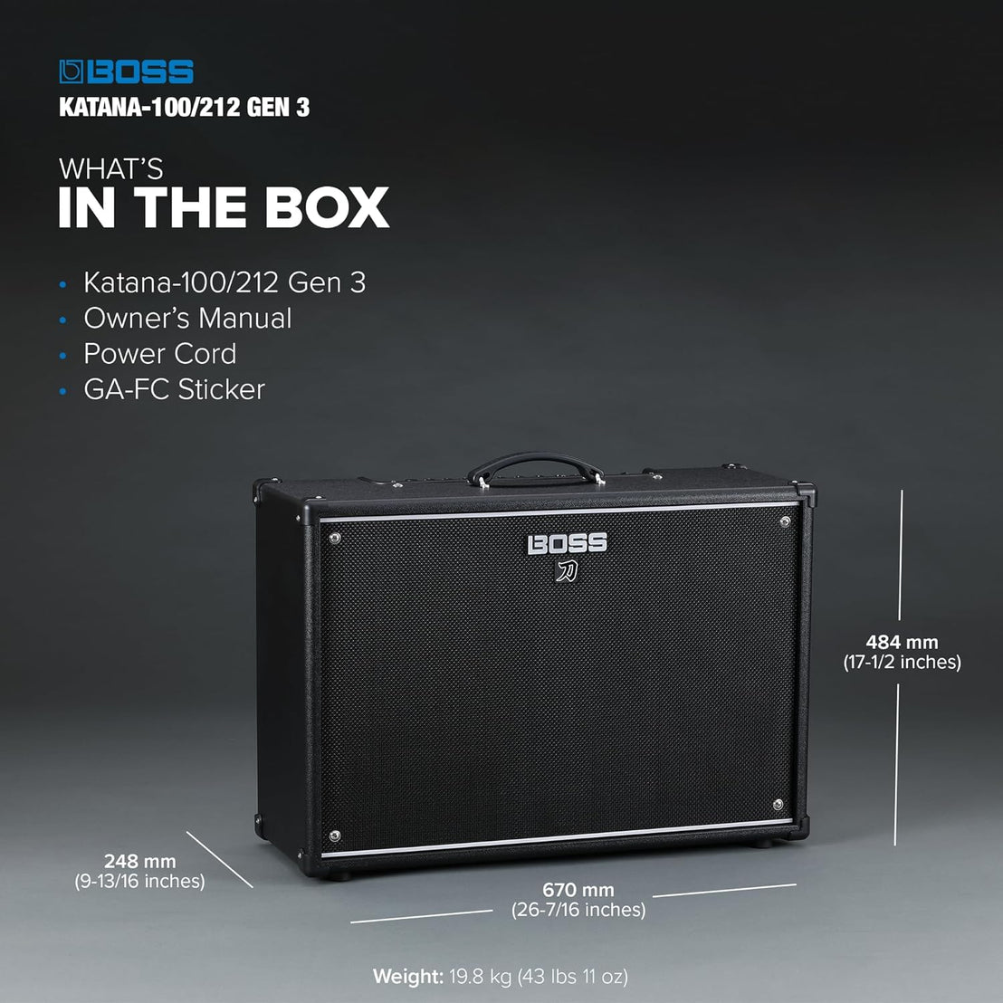 Amplifier Boss Katana-100/212 Gen 3 100-watt - Combo-Mai Nguyên Music