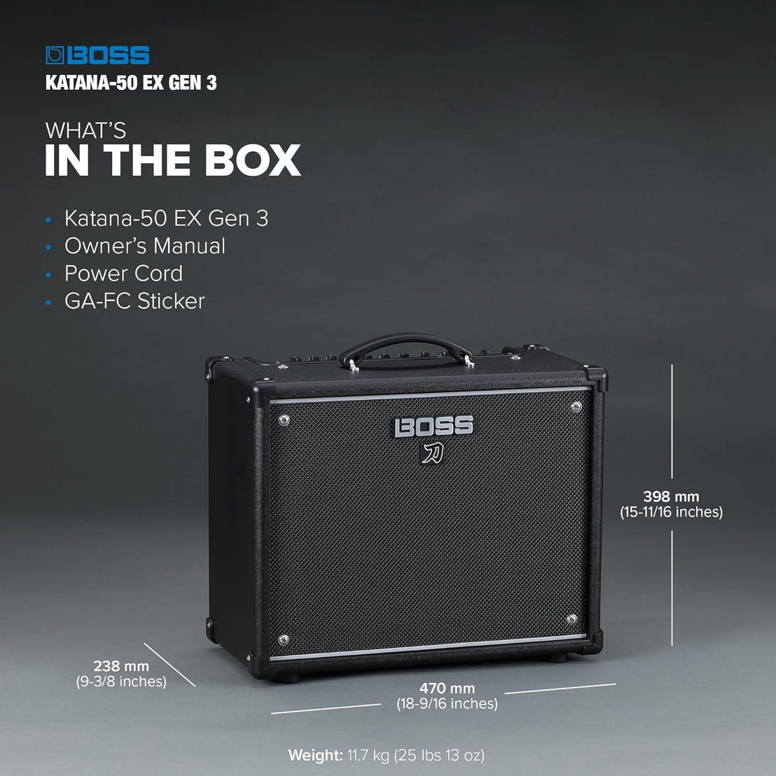 Amplifier Boss Katana-50 EX Gen 3 50-watt - Combo-Mai Nguyên Music