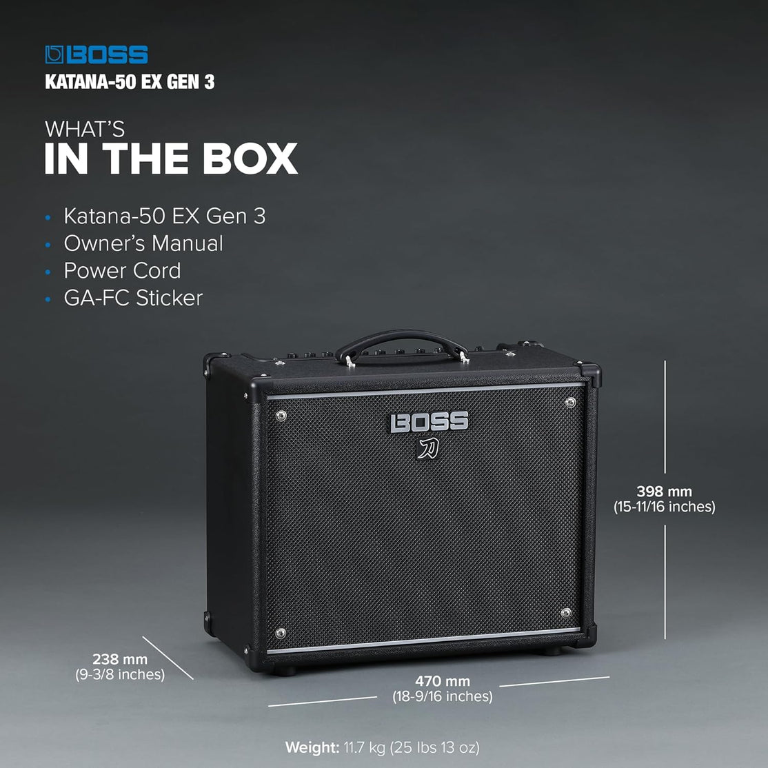 Amplifier Boss Katana-50 EX Gen 3 50-watt - Combo-Mai Nguyên Music