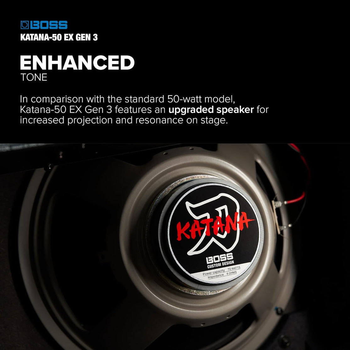 Amplifier Boss Katana-50 EX Gen 3 50-watt - Combo-Mai Nguyên Music