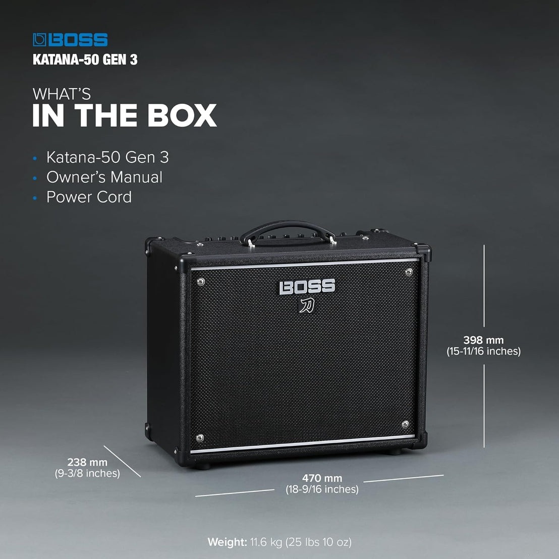 Amplifier Boss Katana-50 Gen 3 50-watt - Combo-Mai Nguyên Music