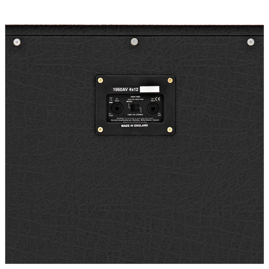 Amplifier Cabinet Angled Extension Marshall 1960AV 280W 4x12"-Mai Nguyên Music