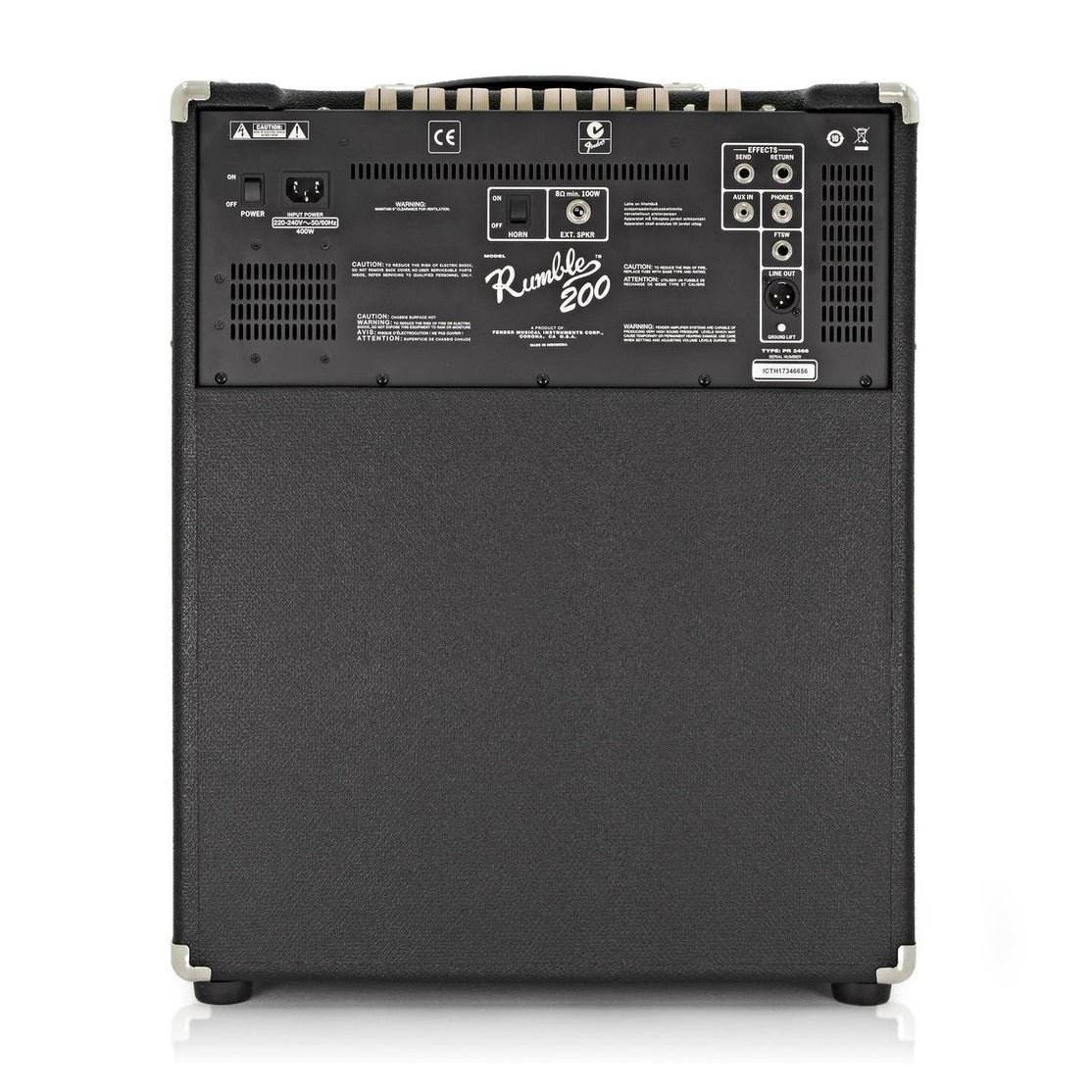 Amplifier Cabinet Bass Guitar Fender Rumble 200 V3 2x10"-Mai Nguyên Music