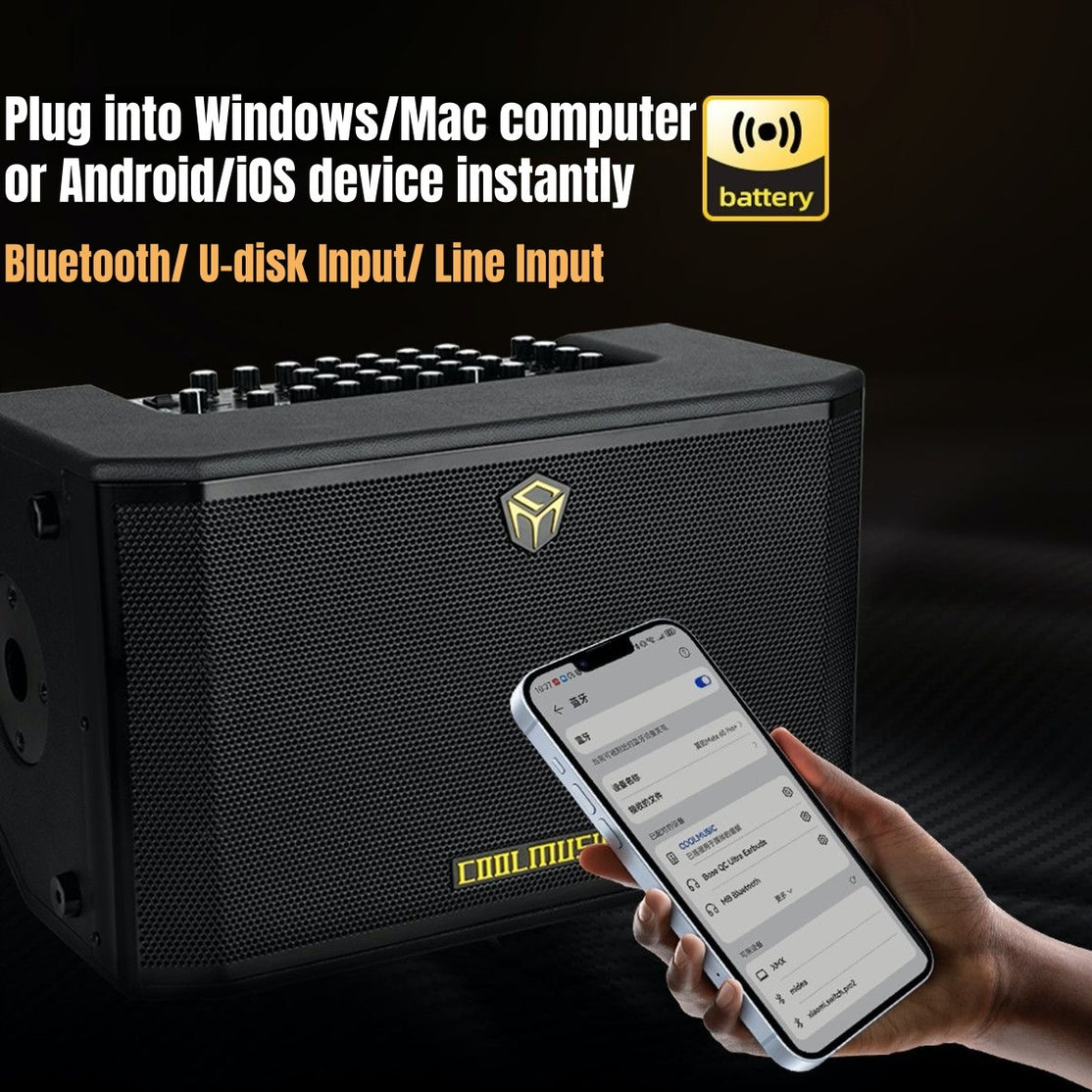 Amplifier Đa Năng Coolmusic BP60D Plus 300W-Mai Nguyên Music