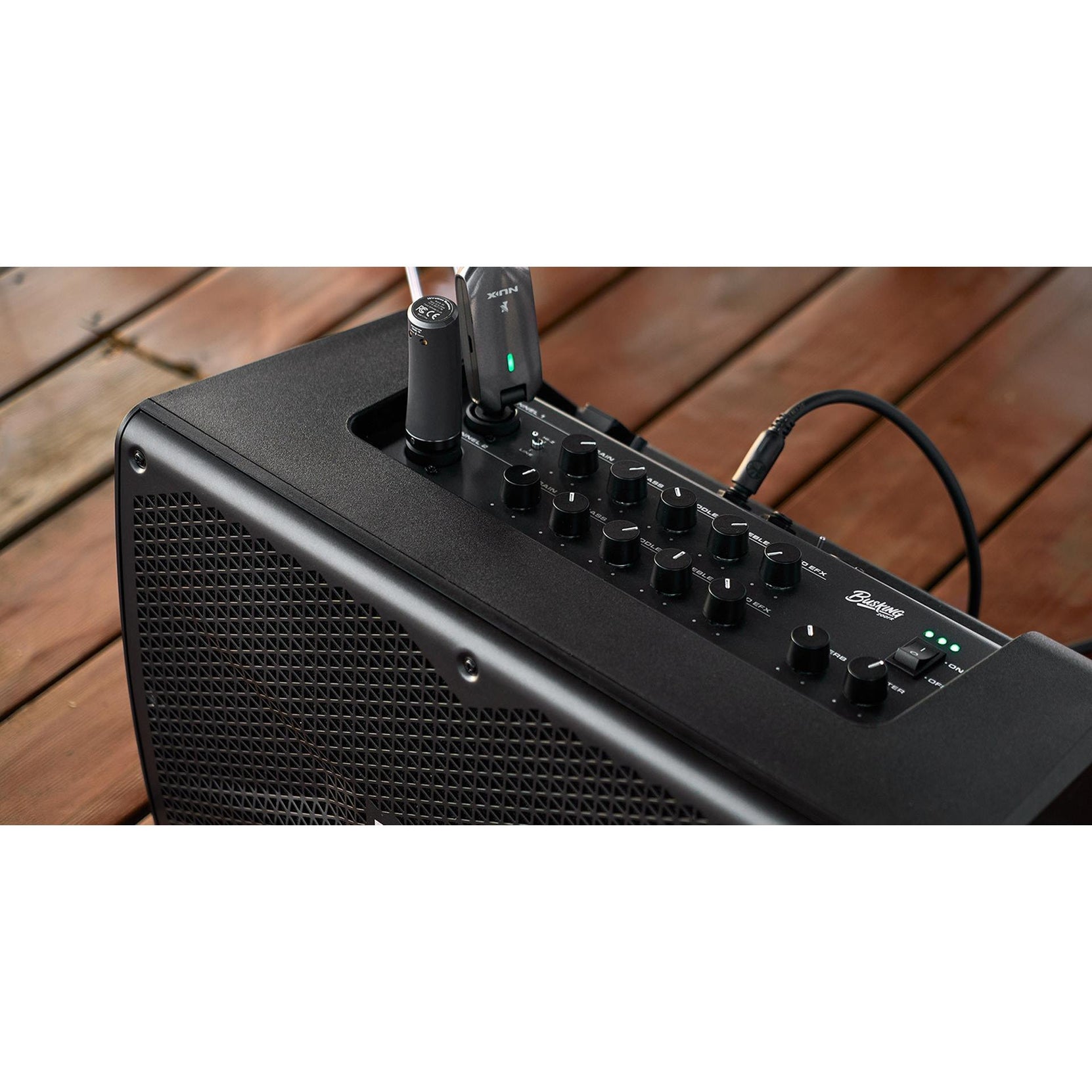 Amplifier Đa Năng Nux Busking NBA-200FR-Mai Nguyên Music